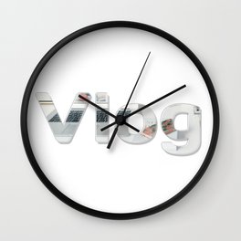 Vlog Wall Clock