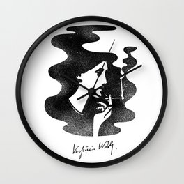 Virginia Woolf Wall Clock