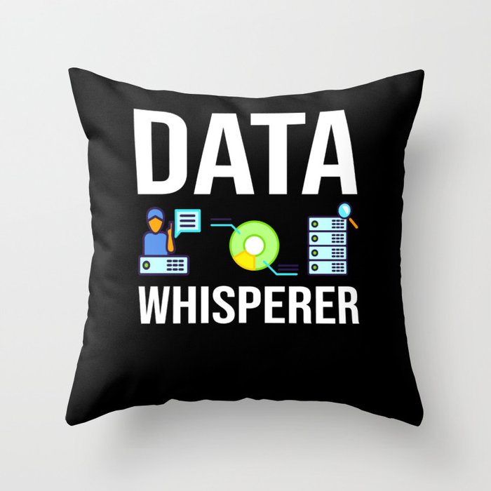 Data Scientist Analyst Statistic Beginner Science Throw Pillow
