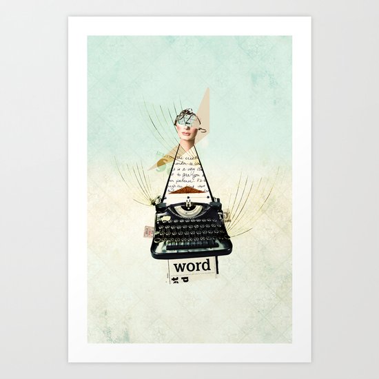 Word Art Print