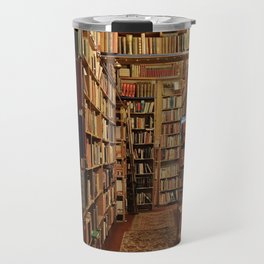 Warm & cozy bookshop in Scotland Travel Mug