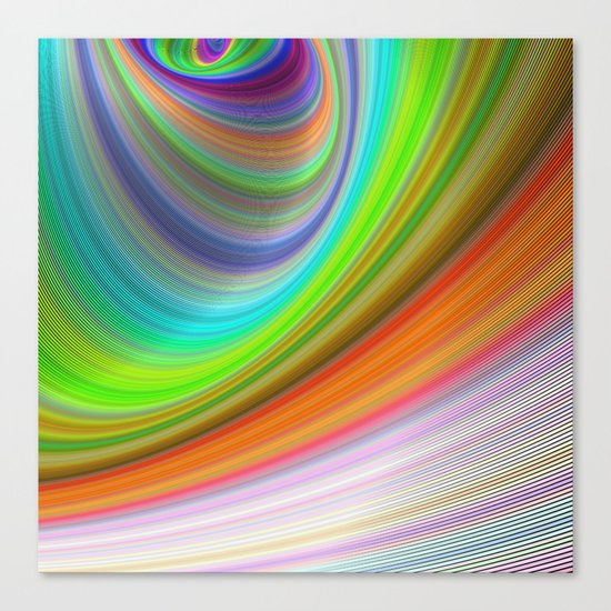 Color illusion Canvas Print