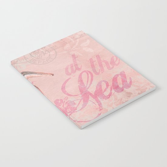 Retro Pelican Vintage old style illustration Notebook