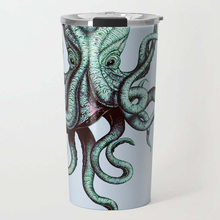Vintage Octopus Travel Mug