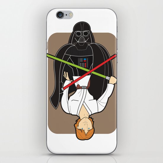 Darth Vader and Luke iPhone & iPod Skin