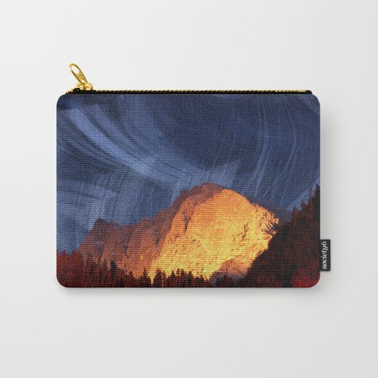 the rock at sunset Carry-All Pouch