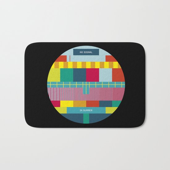 NØ SIGNAℓ Bath Mat