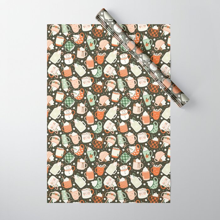 Christmas Cocoa Wrapping Paper
