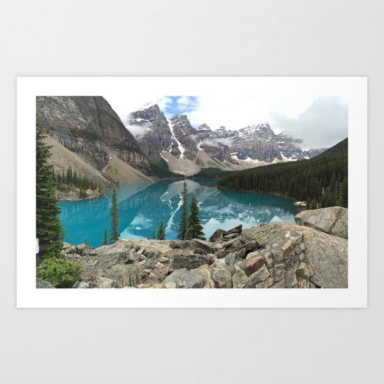 Hidden Lake Art Print
