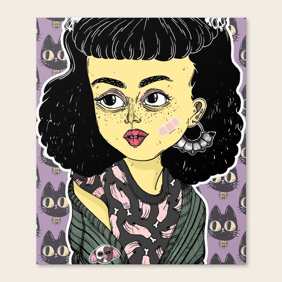BETTIE Canvas Print