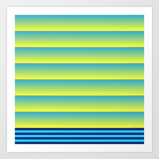 Bands Art Print