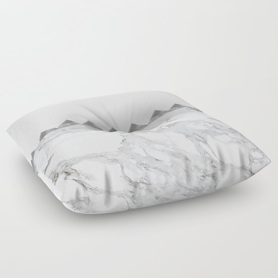 Adoring Grey Floor Pillow by Cadinera Society6