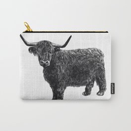Scottish Highland Cattle Carry-All Pouch
