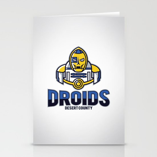Desert County Droids Stationery Cards