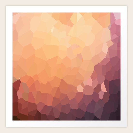 Fire Moon Love Art Print