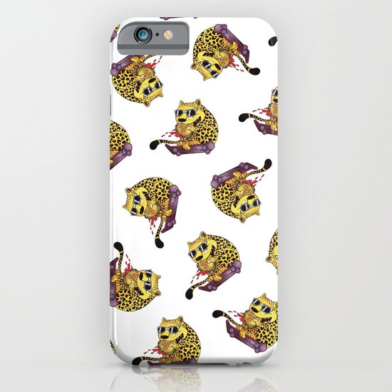 Skating Cheetah iPhone & iPod Case