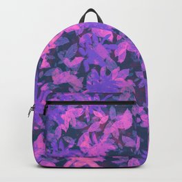 Ethereal Flowers Pink and Purple  Backpack