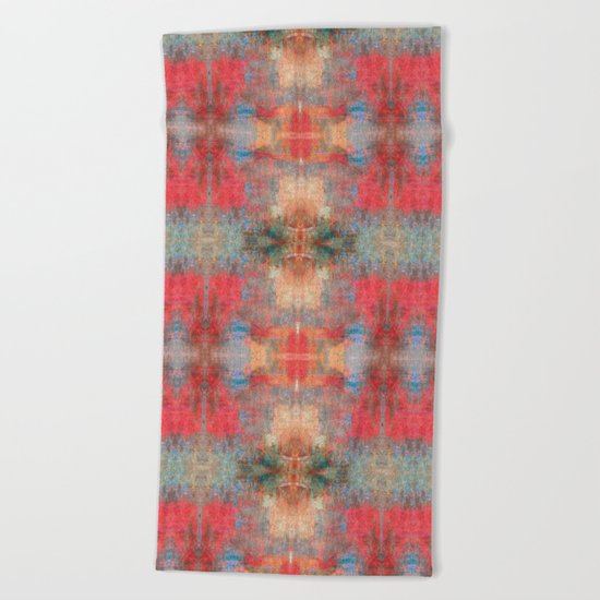Abstract 0495 Beach Towel