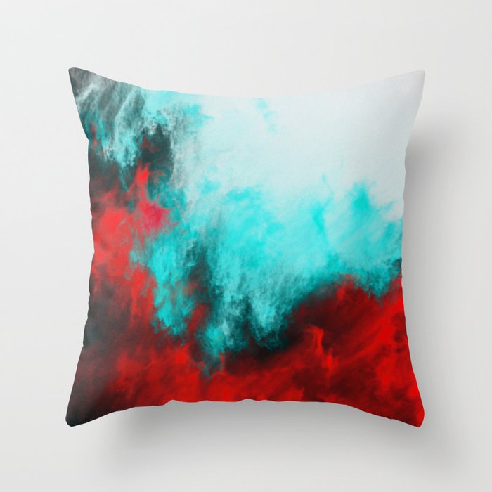 Painted Clouds III.1 Throw Pillow