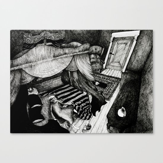 Ebenezer Scrooge Canvas Print