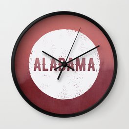 Alabama Roll Tide Wall Clock
