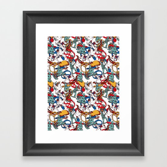 Warpaint Framed Art Print
