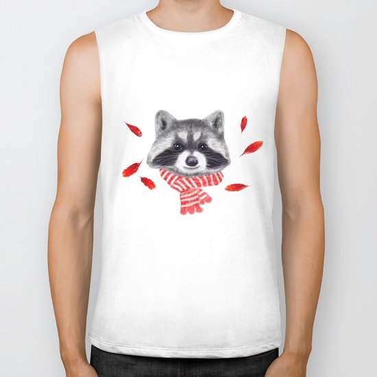 Racoon Biker Tank