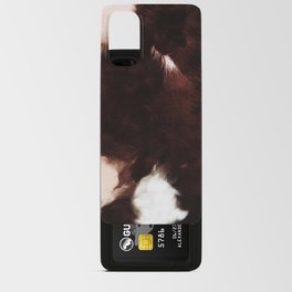 Dark Cowhide Fur (digitally created) Android Card Case