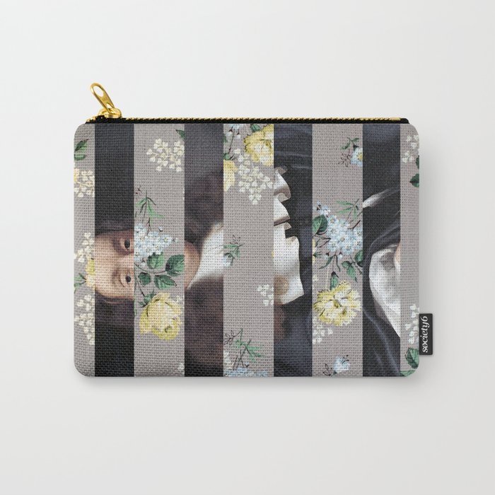 A Portrait With Bars 3 Carry-All Pouch