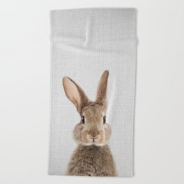 Rabbit - Colorful Beach Towel