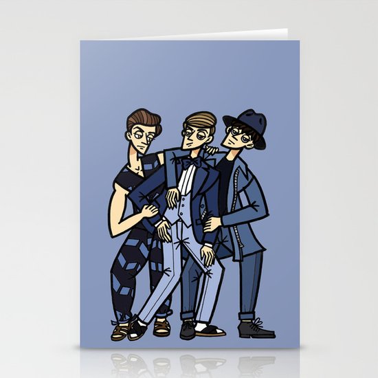 file 033. blue brothers Stationery Cards
