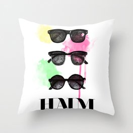 Haim (colour version) Throw Pillow