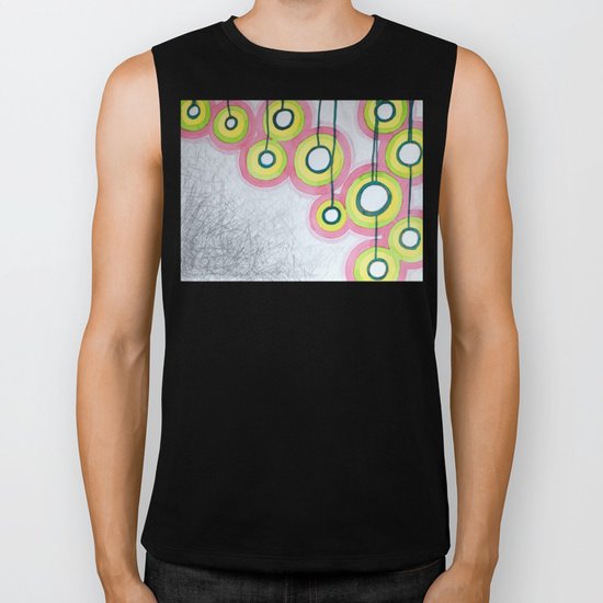Hanging Light Bulbs Biker Tank