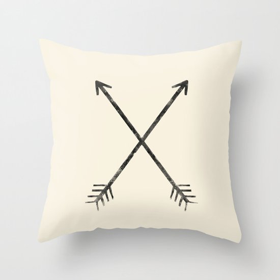 Arrows Throw Pillow