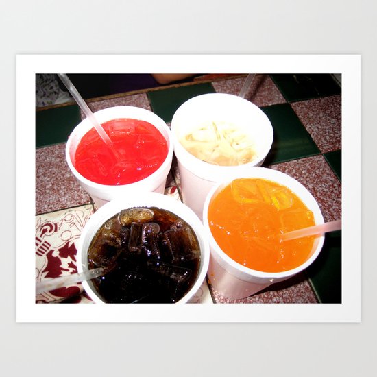 Soda Fountain Art Print