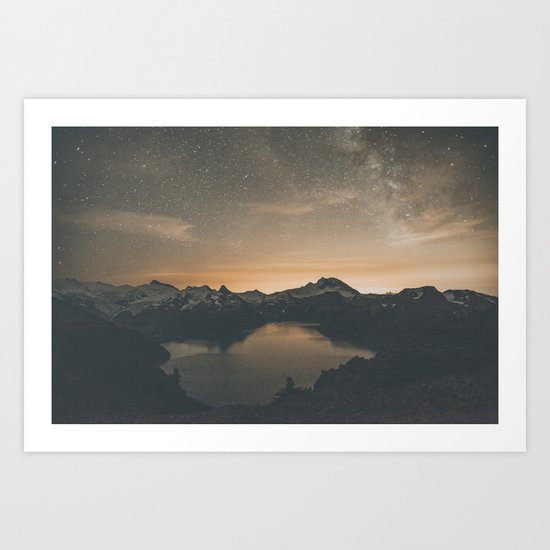 Garibaldi Milky Way II Art Print