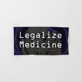 Legalize Medicine #loveLeafleur Hand & Bath Towel