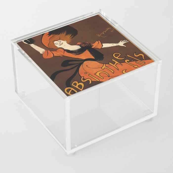 Absinthe-Ducros vintage French poster Acrylic Box