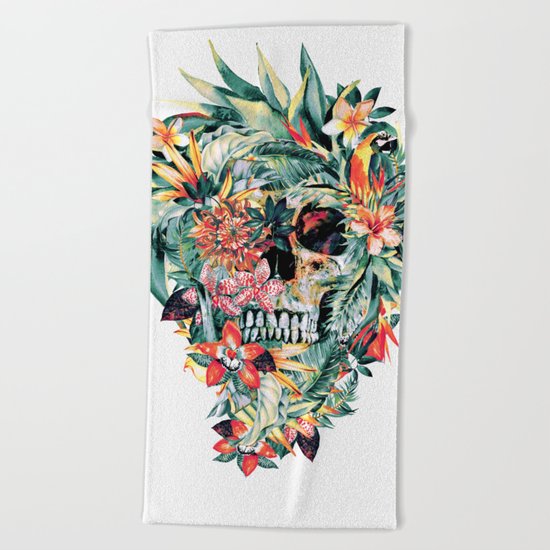 MOMENTO MORI V Beach Towel