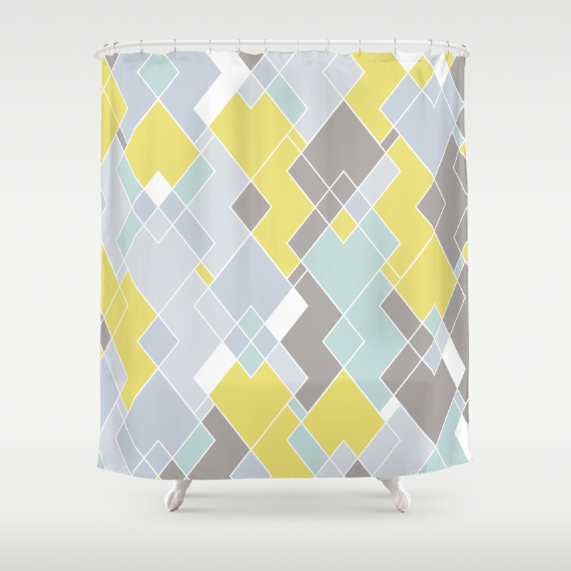 yellow and gray kitchen towels