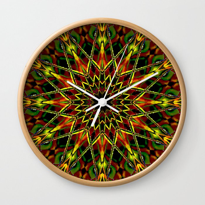 kaleidoscope Wall Clock