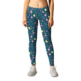 Pop Confetti - Turquoise Leggings