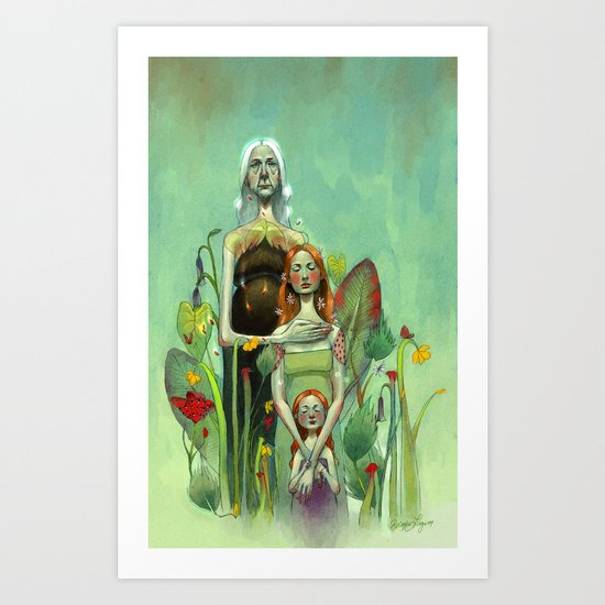 Generation Art Print