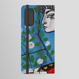 Picasso Jacqueline with Flowers 1954 Android Wallet Case
