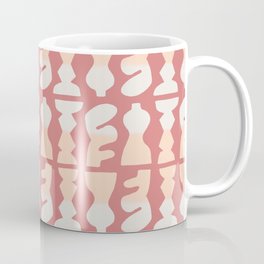 Pink gradient ornament repeat pattern Mug