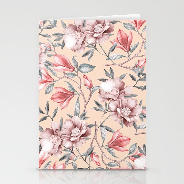 flowers / 2 Stationery Cards