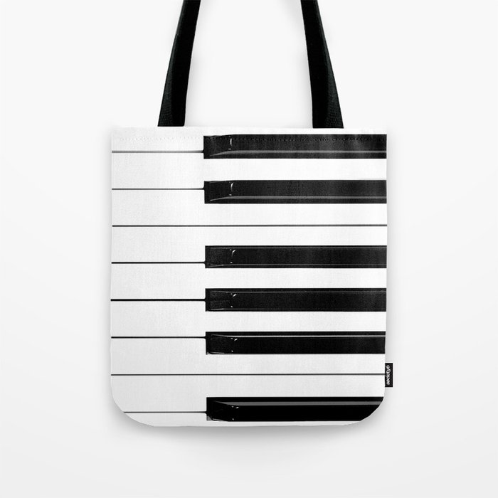 Piano Keys Tote Bag