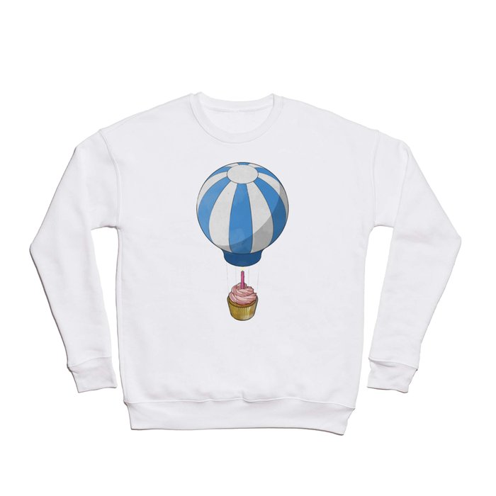 Flying Cupcake Crewneck Sweatshirt