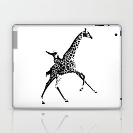 Giraffe Cowboy Laptop Skin