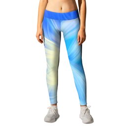 Abstract Blue Leggings | Photo, Color, Twirling, Bright, Swirling, Digital Manipulation, Colour, Swirl, Abstract, Twirl 